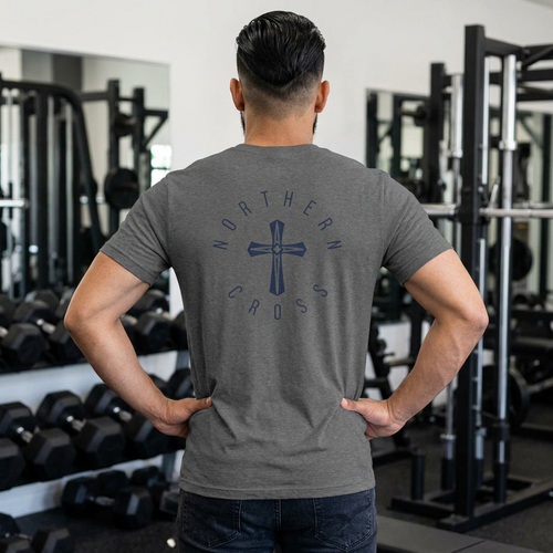 Northern Cross Emblem Triblend Tee