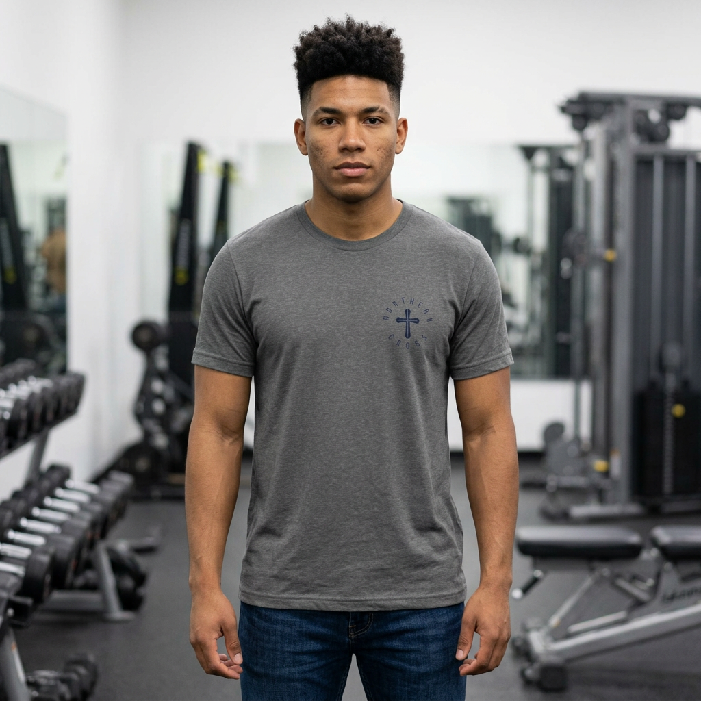 Northern Cross Emblem Triblend Tee