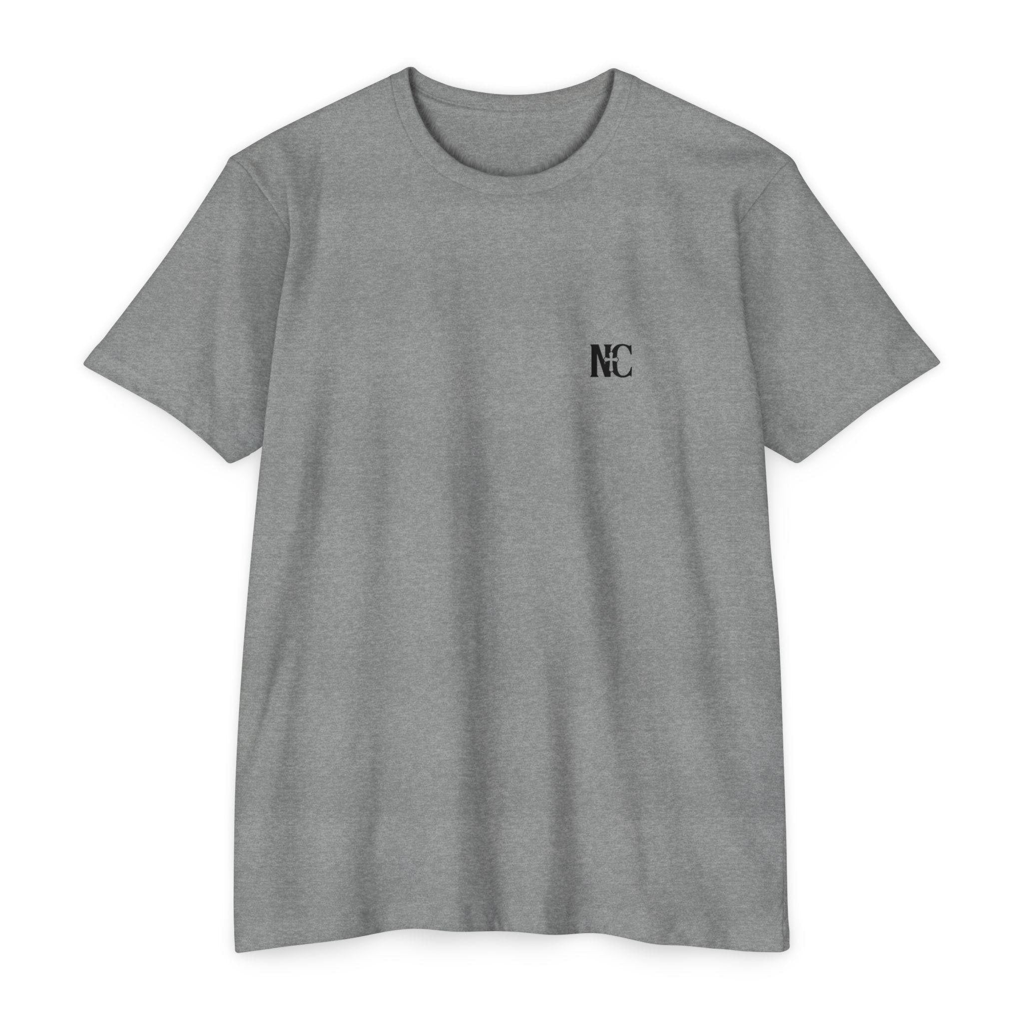 Northern Cross Virtus Ex Deo CVC T-Shirt – Strength from God Graphic Tee